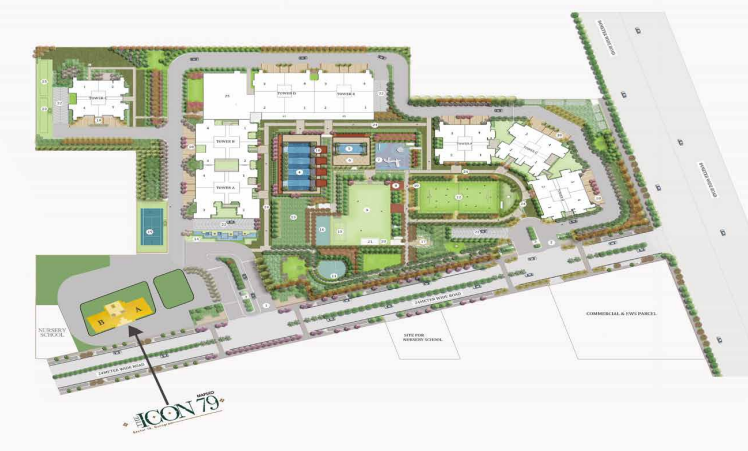 Mapsko The Icon,Master Plan | DhanBhumi